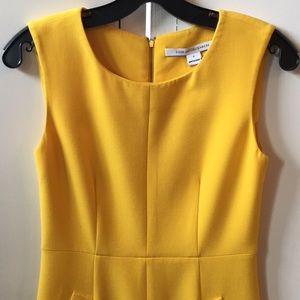 Beautiful yellow Diane von Furstenberg dress
